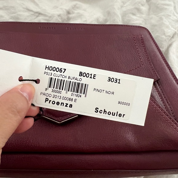 Proenza Schouler PS13 Clutch Bag in Pinot Noir *please read* - Picture 10 of 10